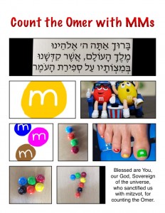 Make It Count! Creative Calendar for Omer Counting